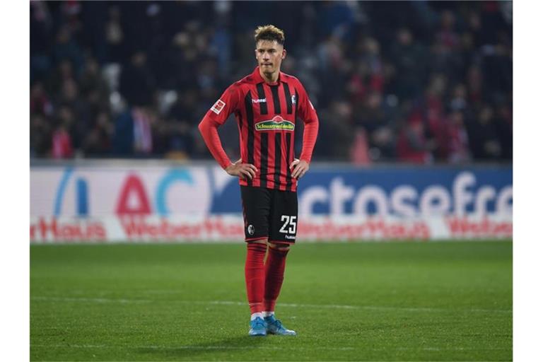 Robin Koch könnte den SC Freiburg in Richtung Leipzig verlassen. Foto: Patrick Seeger/dpa