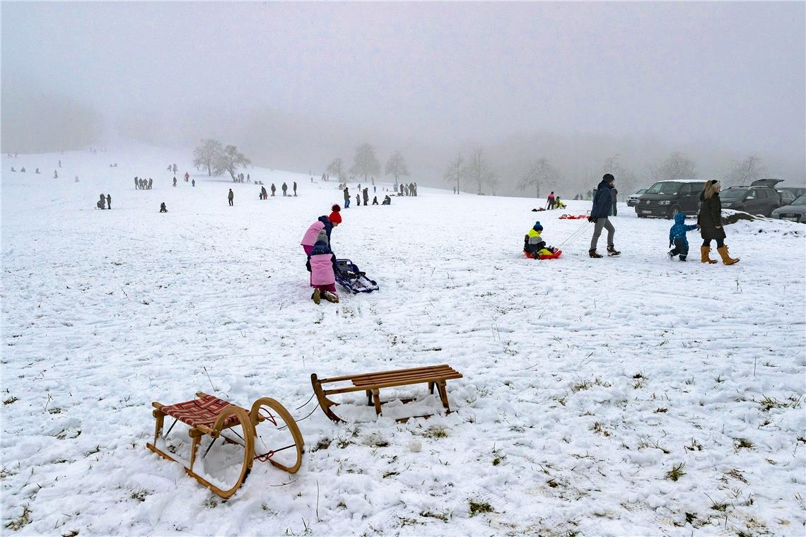 Rodelhang beim alten Skilift der Familie Greiner in Jux