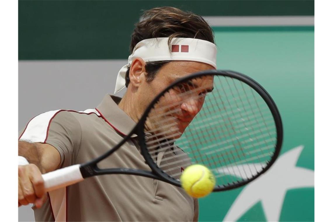 Roger Federer besiegte Stan Wawrinka in vier Sätzen. Foto: Michel Euler/AP