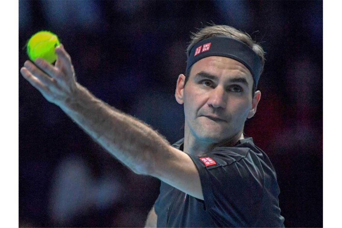 Roger Federer hat in London gegen Matteo Berrettini gewonnen. Foto: Roberto Zanettin/LPS via ZUMA Wire/dpa
