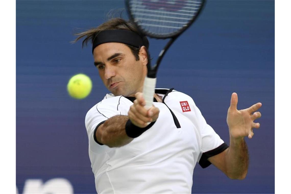 Roger Federer hatte in der dritten Runde keine große Mühe. Foto: Sarah Stier/AP