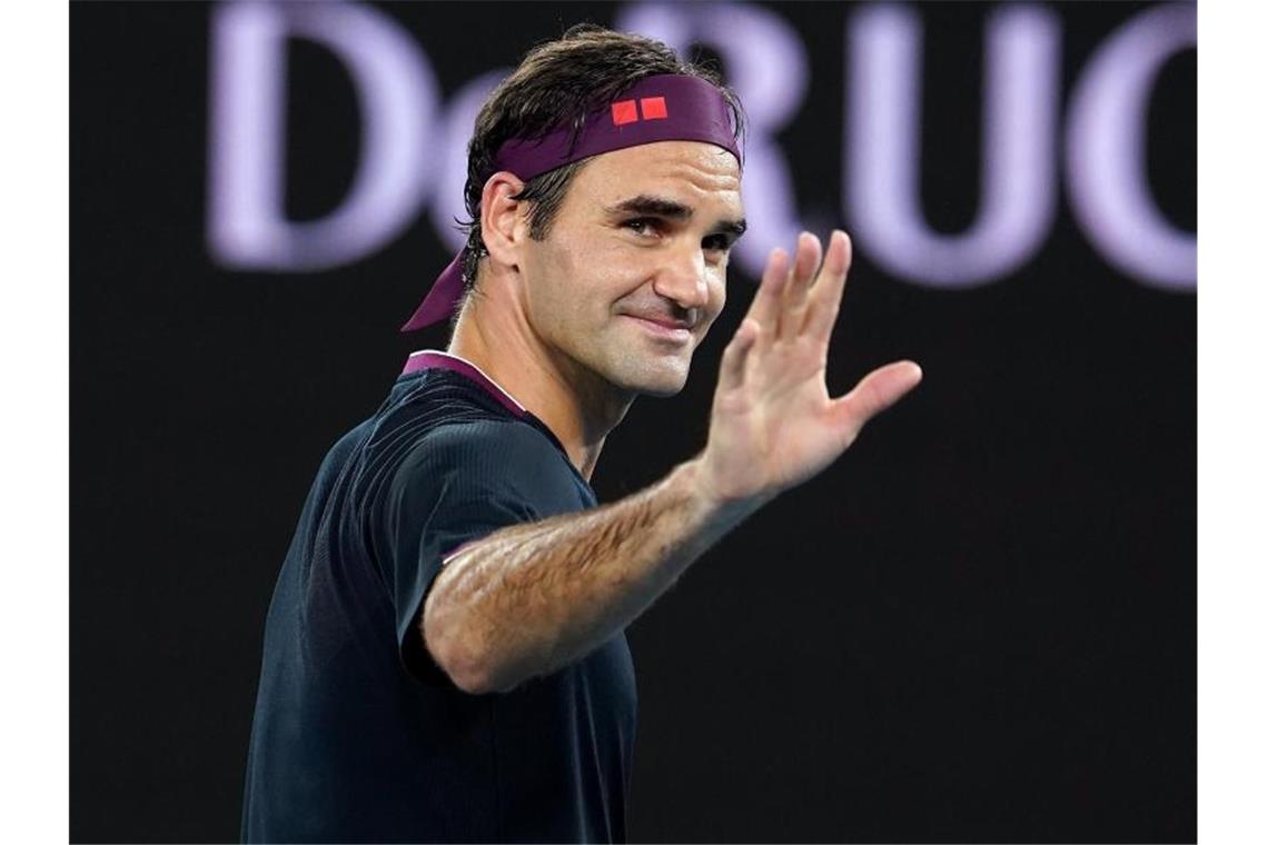 Tennisstar Federer spendet eine Million Schweizer Franken