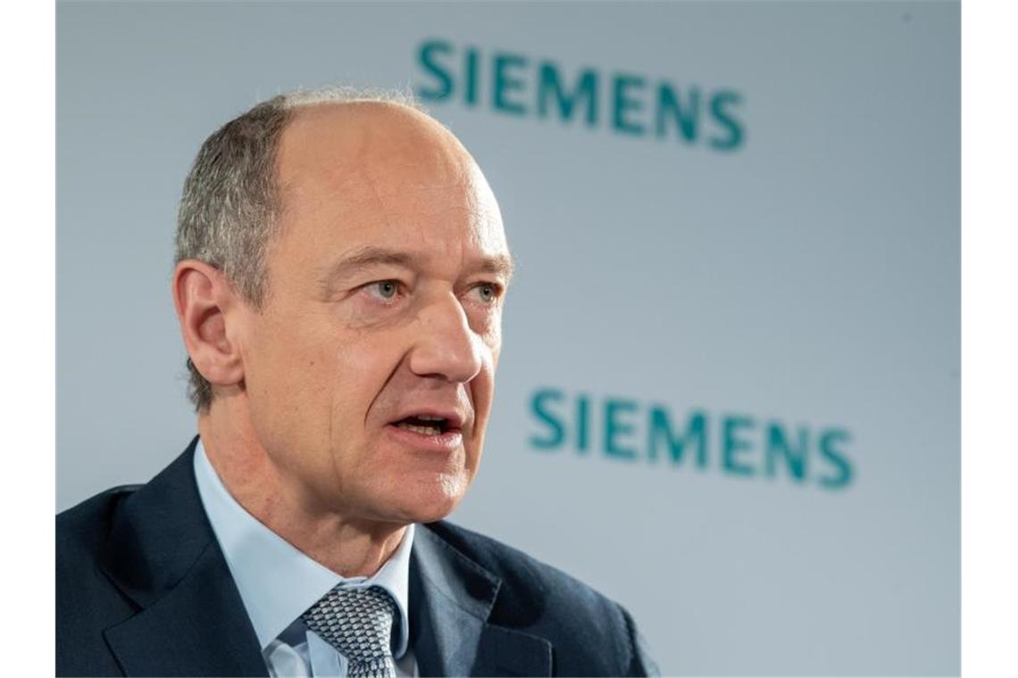 Roland Busch, hier Anfang Februar in München, wird neuer Chef von Siemens. Foto: Peter Kneffel/dpa