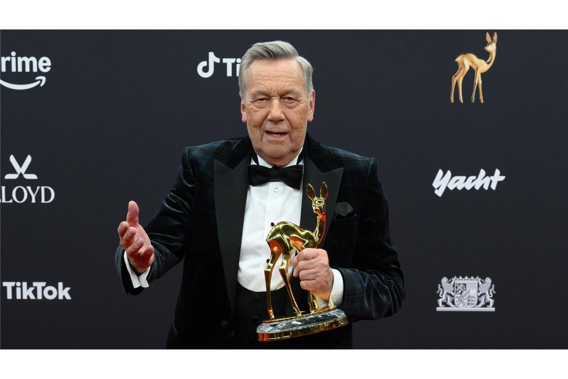 Roland Kaiser bekam den Bambi für sein Lebenswerk.