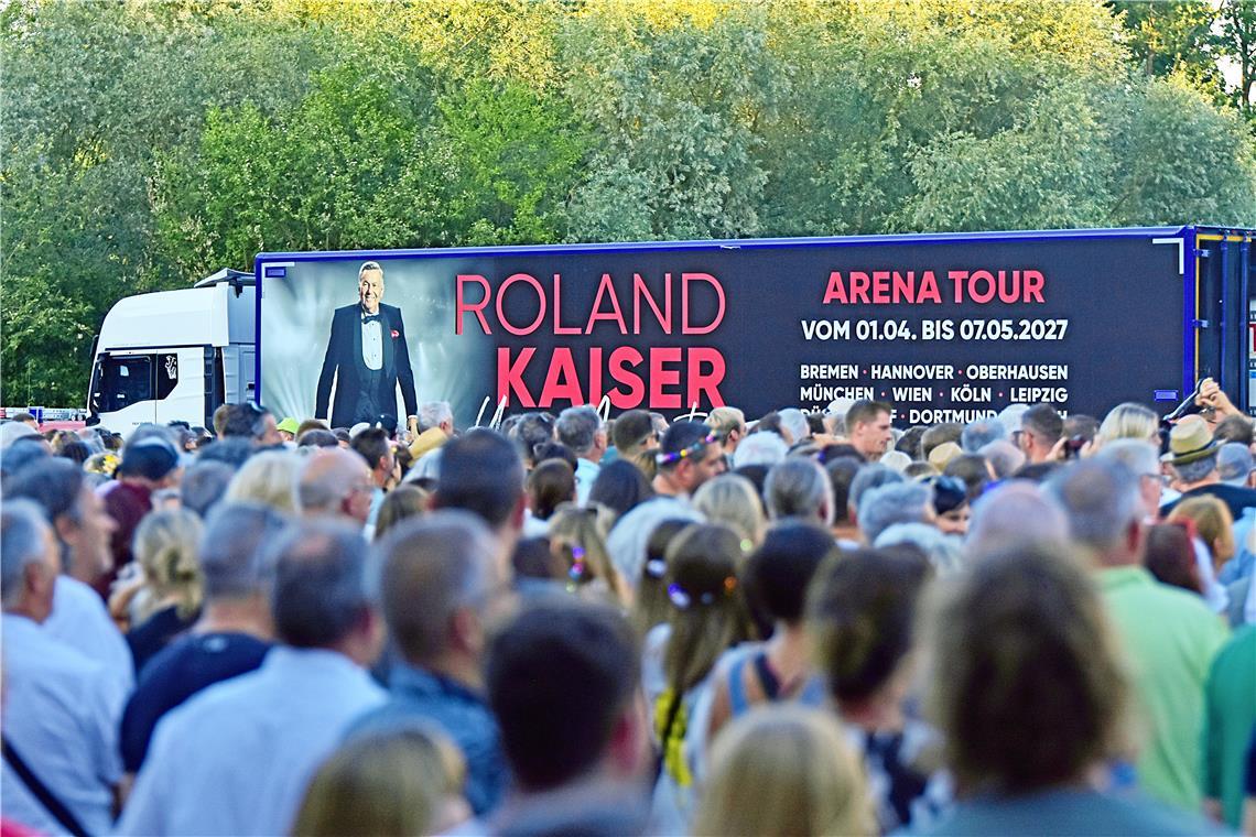 Roland Kaiser Konzert in Aspach 2026.