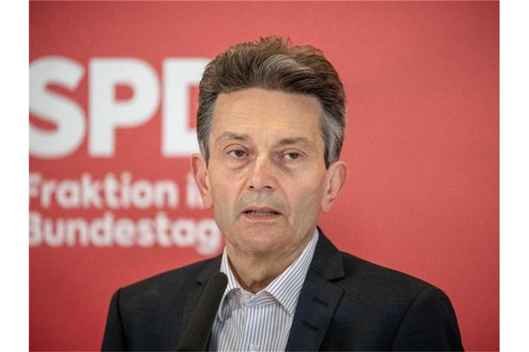 Rolf Mützenich bleibt Vorsitzender der SPD-Bundestagsfraktion. Foto: Michael Kappeler/dpa