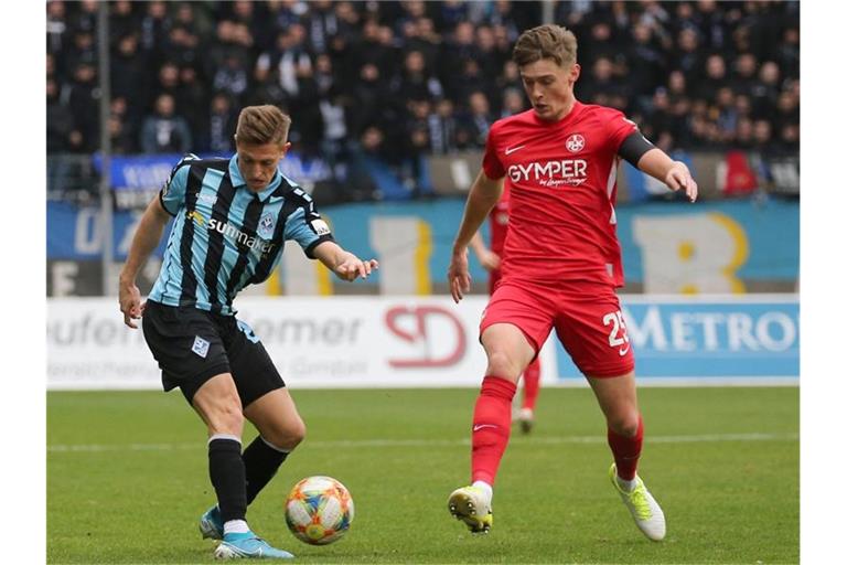 Rollt auch in der 3. Liga bald wieder der Ball?. Foto: Michael Deines/dpa