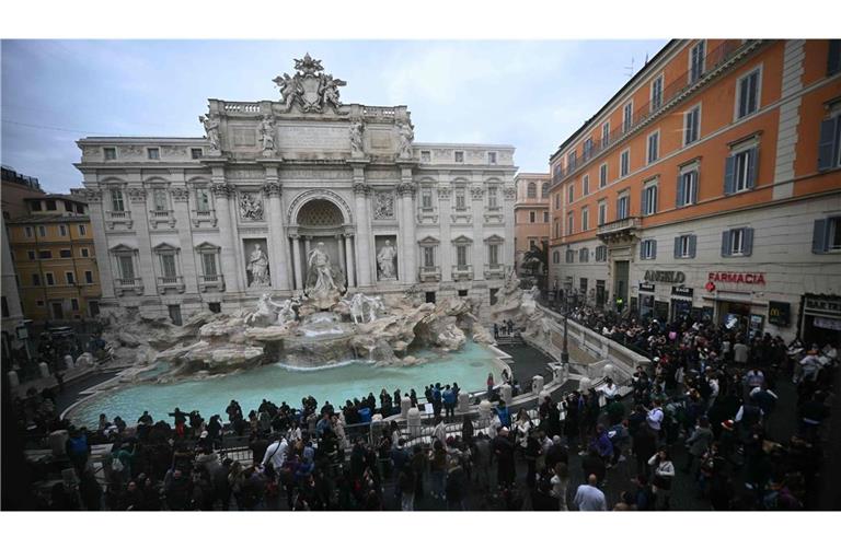 Rom führt Eintrittsgeld für den Trevi-Brunnen ein.
