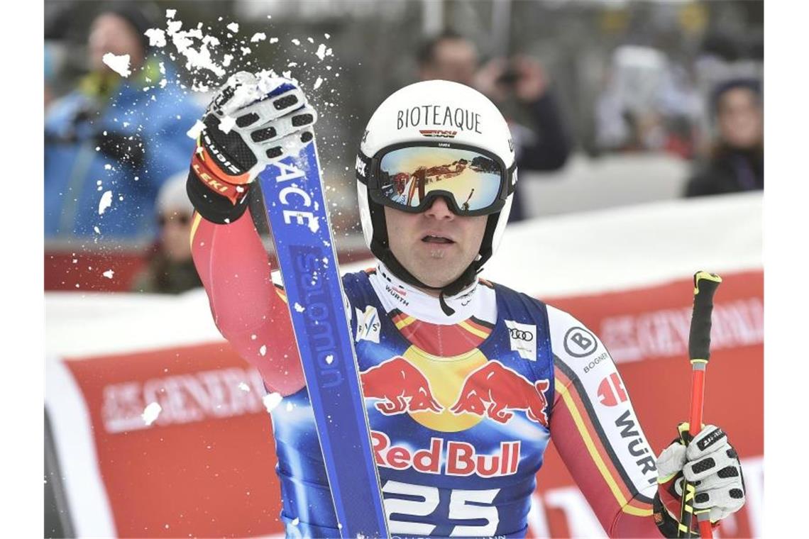 Romed Baumann wurde auf der Streif Siebter. Foto: Hans Punz/APA/dpa