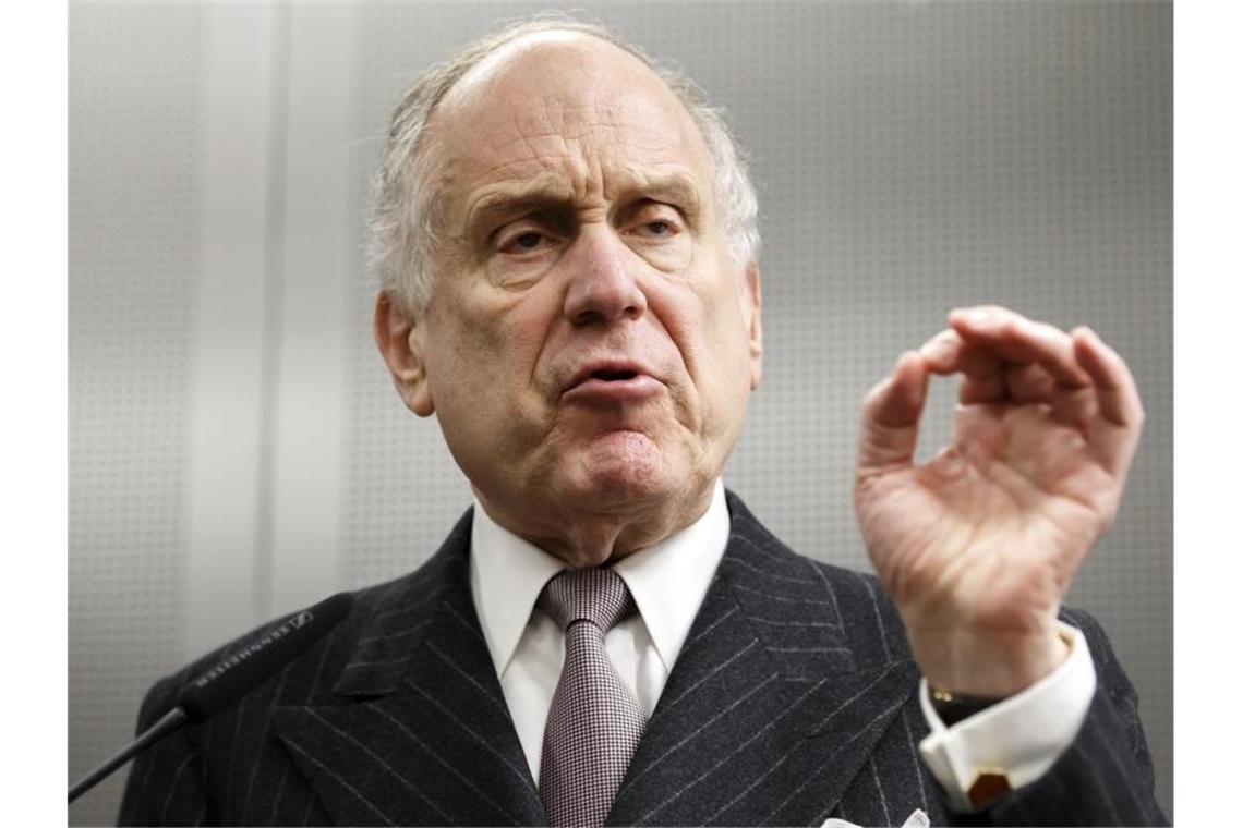 Ronald Lauder ist Präsident des Jüdischen Weltkongresses. Foto: Salvatore Di Nolfi/KEYSTONE via epa/dpa