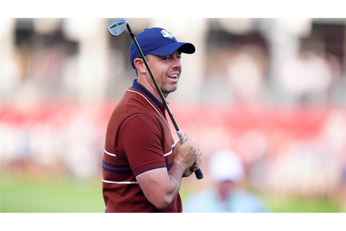 Rory McIlroy ist der Star des europäischen Ryder-Cup-Teams.