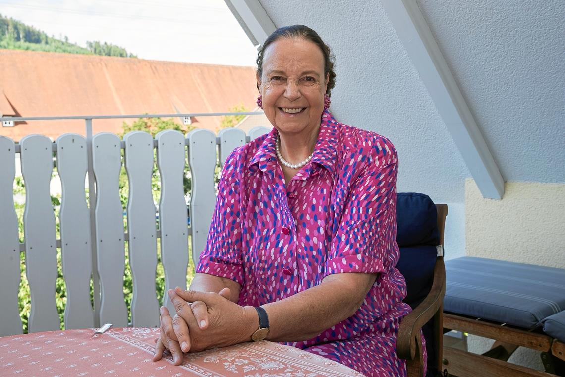 „Wir Frauen bohren öfter nach“ Rosely Schweizer genießt es dieser Tage, einfach auch Zeit zu haben. Als Landtagsabgeordnete und wirtschaftspolitische Sprecherin der CDU-Fraktion hat sie genau das vermisst – genug Zeit, um Problemlagen und Themen intensiv und ausführlich zu durchdenken. Foto: J. Fiedler