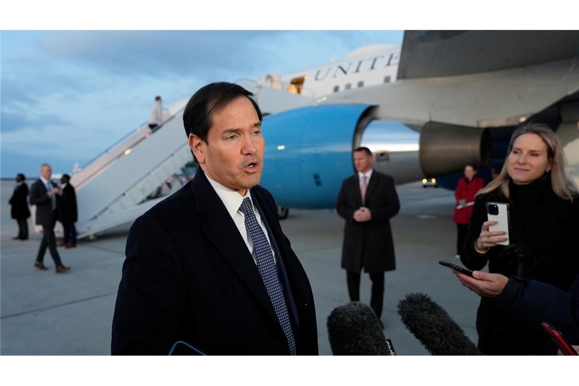 Rubio spricht von einer engen Verbindung zwischen den USA und Europa.