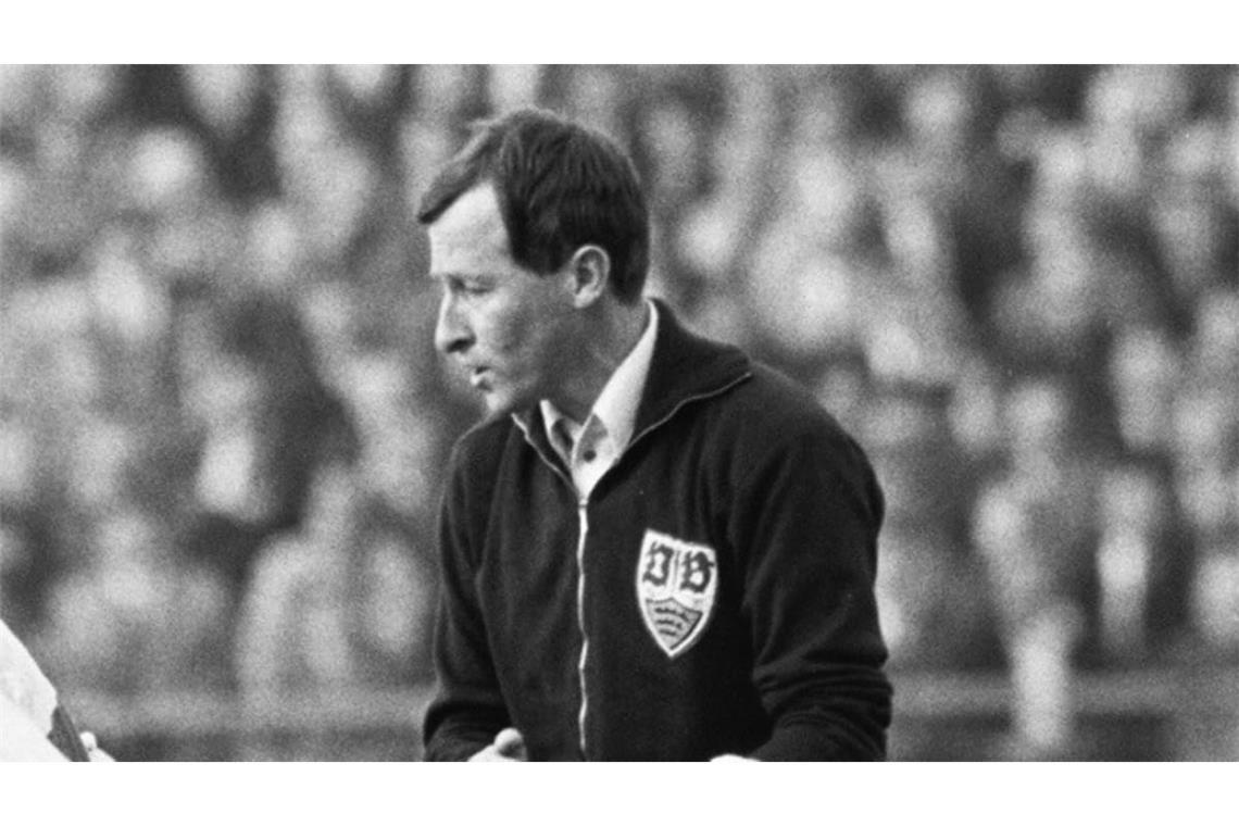 Rudi Gutendorf gilt als fußballerischer Weltenbummler. Mitte der 1960-er Jahre war er 638 Tage lang Cheftrainer des VfB.