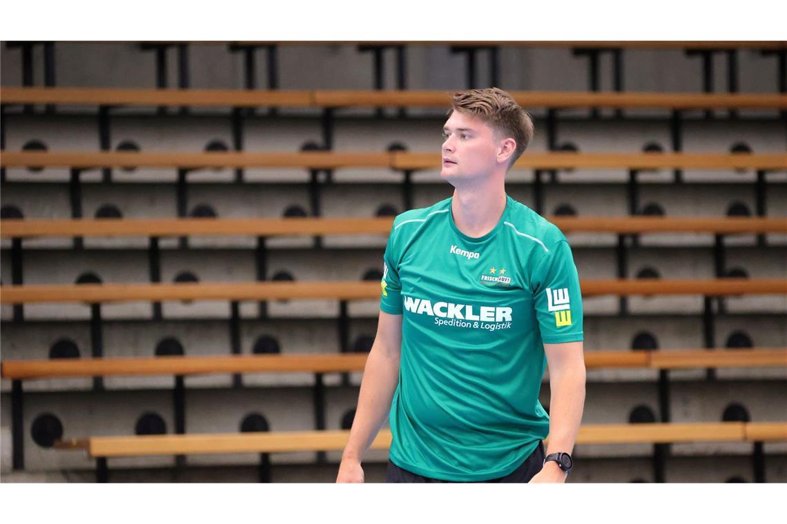 So läuft die Vorbereitung bei Frisch Auf Göppingen Rückraumspieler Oskar Sunnefeldt.