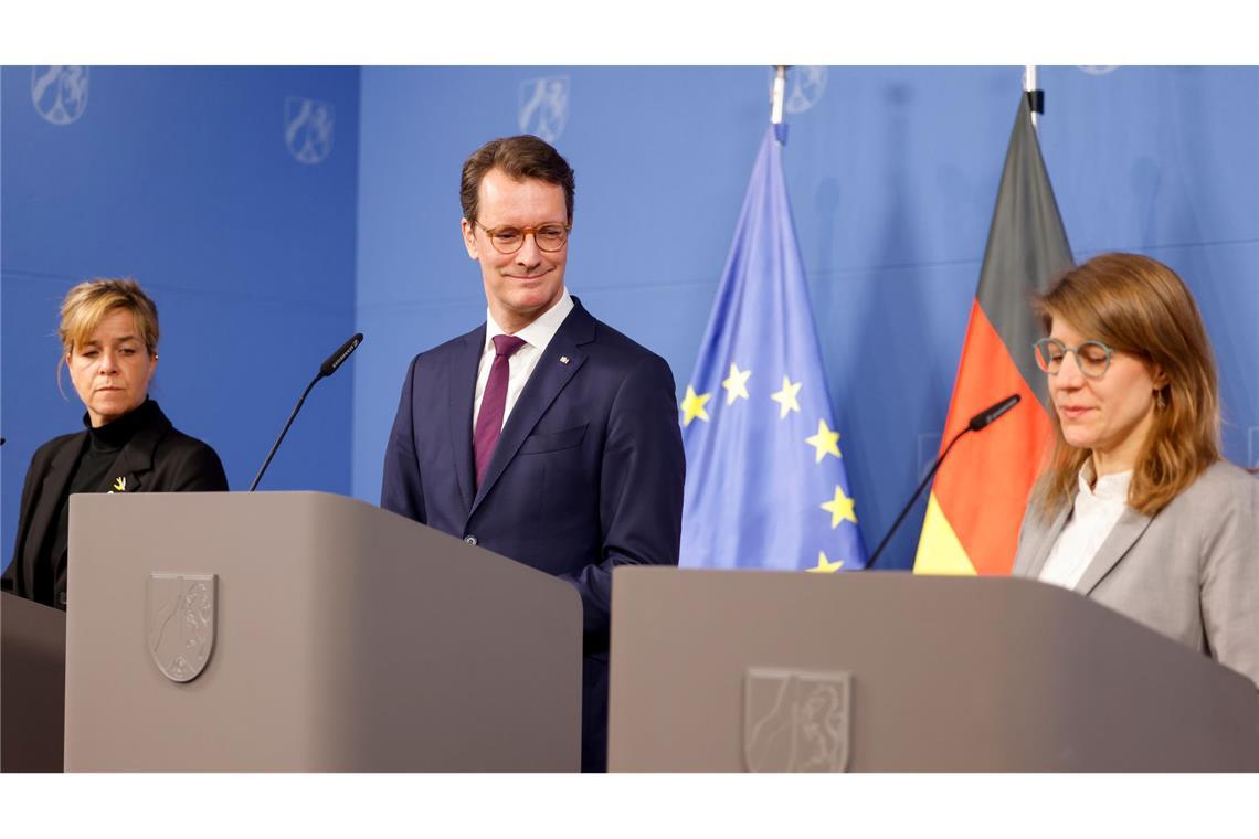 Rücktritt und Ernennung im Minutentakt: Die neue Familien- und Fluchtministerin Verena Schäffer ist als Nachfolgerin von Josefine Paul schon am Start.