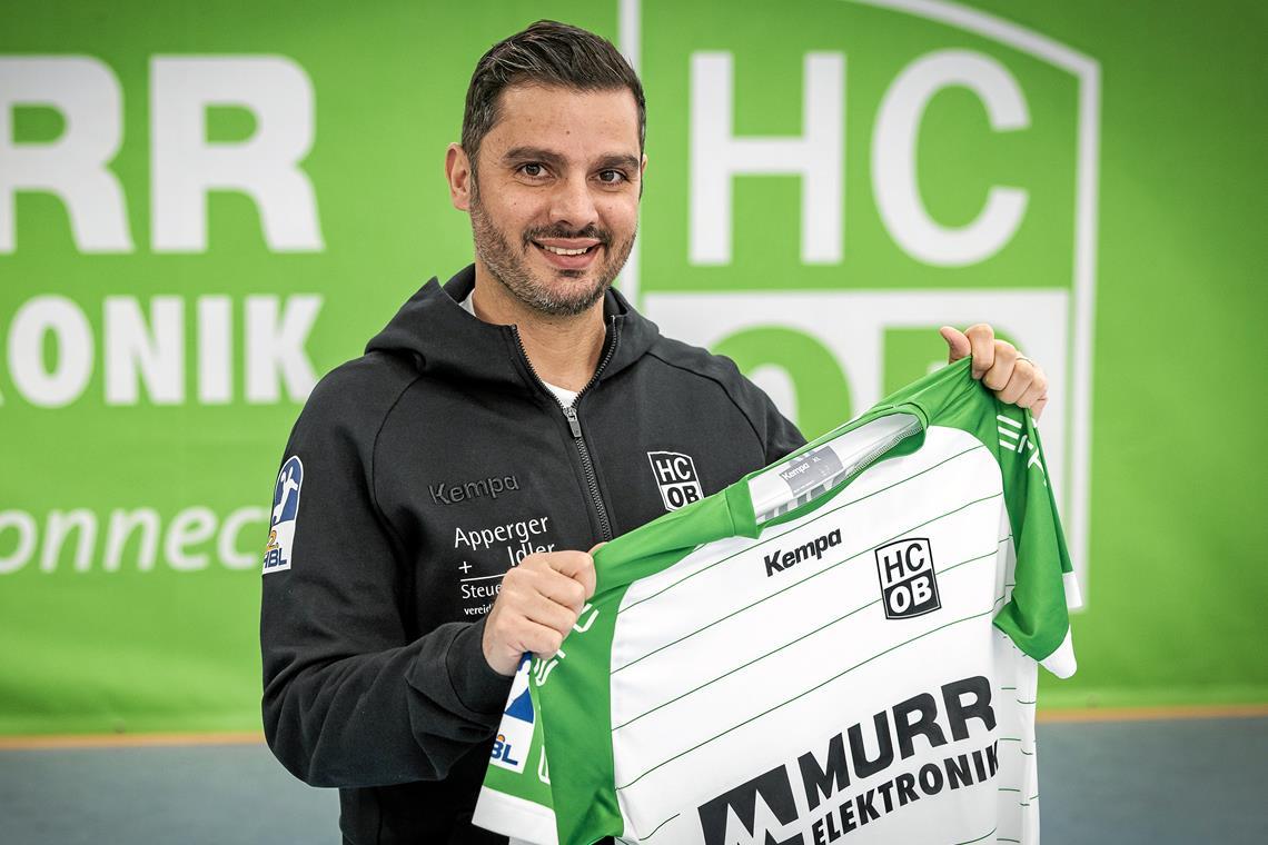 Rui Silva freut sich auf seinen neuen Job beim HC Oppenweiler/Backnang und hat bis 2028 unterschrieben. Foto: Alexander Becher