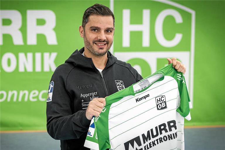 Rui Silva freut sich auf seinen neuen Job beim HC Oppenweiler/Backnang und hat bis 2028 unterschrieben. Foto: Alexander Becher
