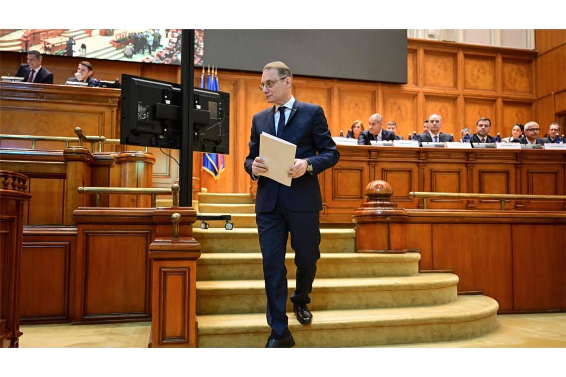 Rumäniens neuer Premier Luca Niculescu gilt als verlässlicher Bürokrat und Pro-Europäer.