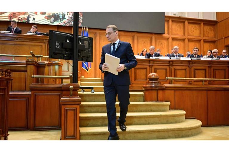 Rumäniens neuer Premier Luca Niculescu gilt als verlässlicher Bürokrat und Pro-Europäer.