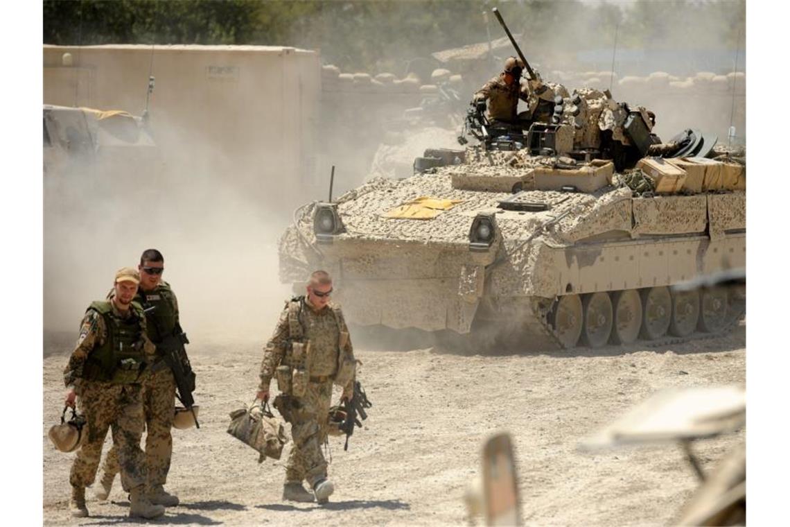 Einsatz in Afghanistan kostete mehr als 17,3 Milliarden Euro Rund 20 Jahre dauerte der Einsatz deutscher Soldaten und Entwicklungshelfer in Afghanistan. Foto: picture alliance / dpa