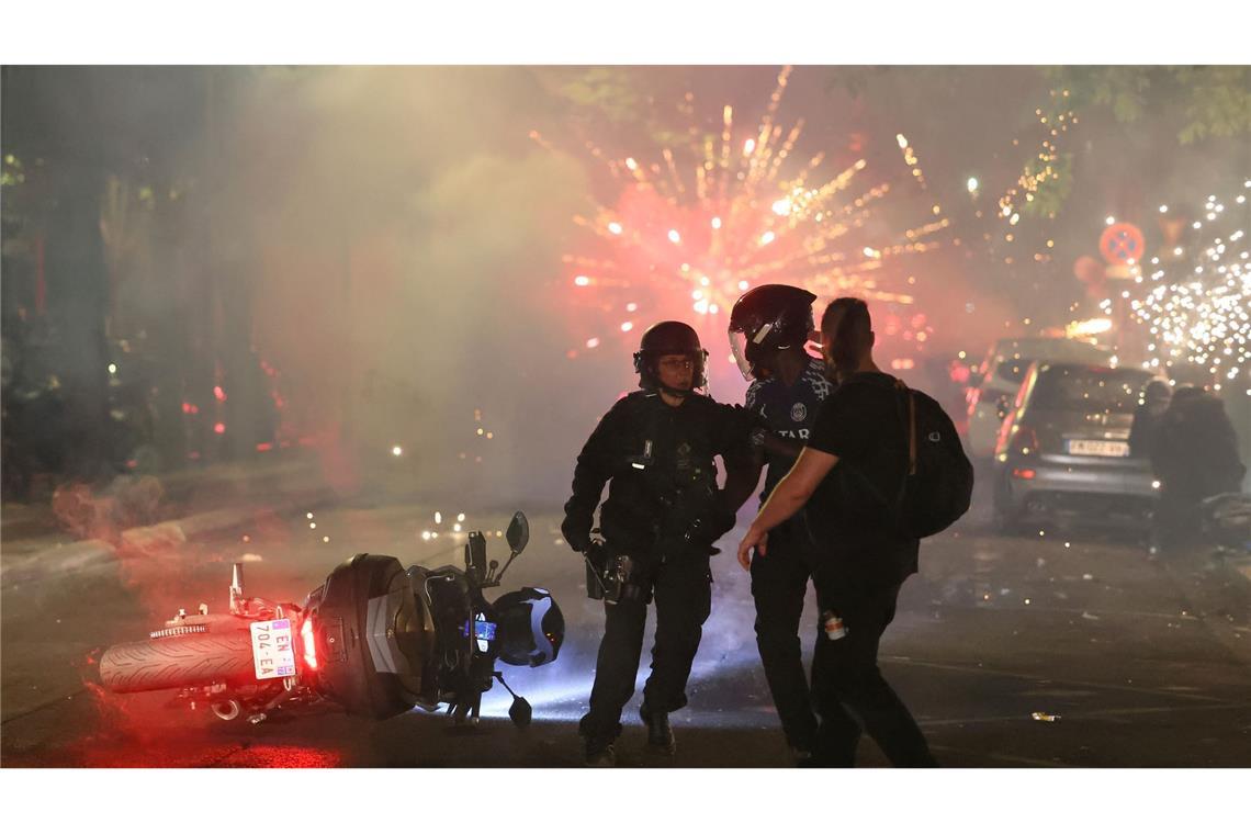 Rund 22.000 Polizisten waren landesweit im Einsatz.