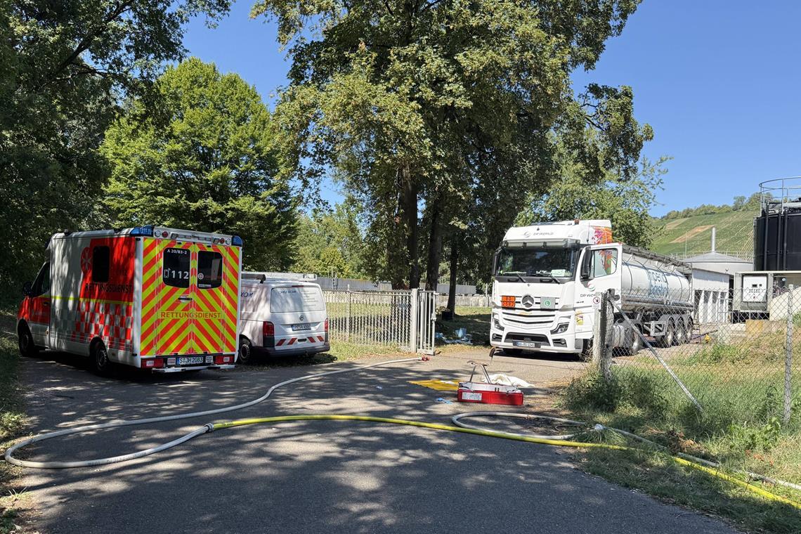 Rund 70 Rettungskräfte und ein Hubschrauber waren im Einsatz. Foto: 7aktuell.de/Lermer