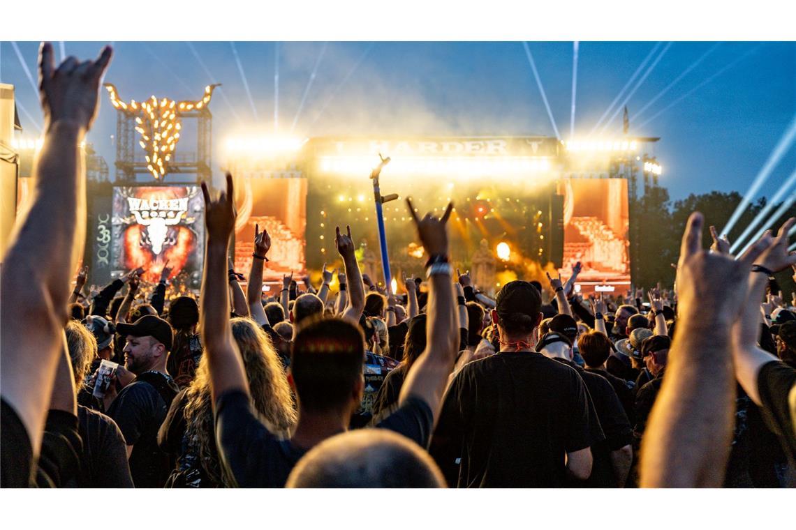 Wacken-Gründer: Nach 35 Jahren Heavy Metal nicht müde Rund 85.000 Tickets haben die Veranstalter an Metalfans verkauft. (Archivbild)