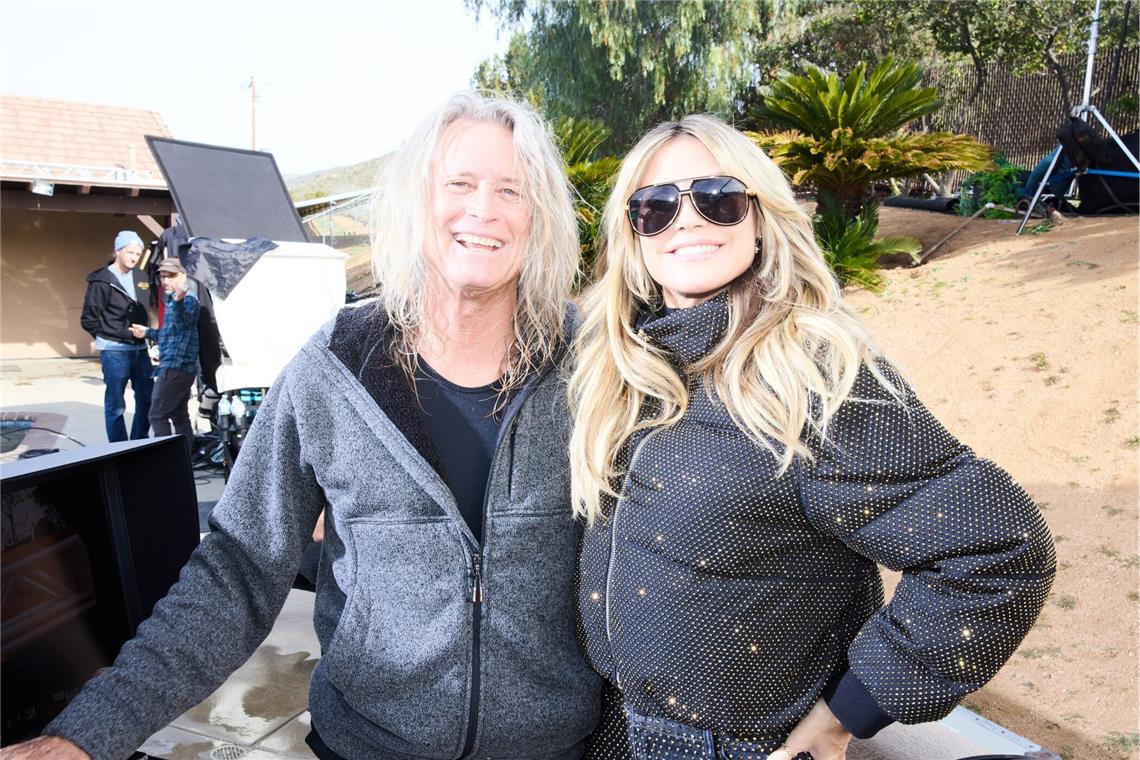 Russell James und Heidi Klum in Folge 20.