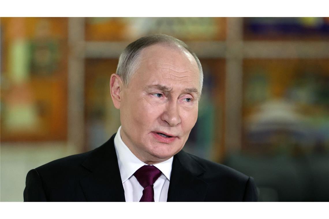 Russische Tanker werden attackiert, Putin spricht von ukrainischer Piraterie. (Archivbild)