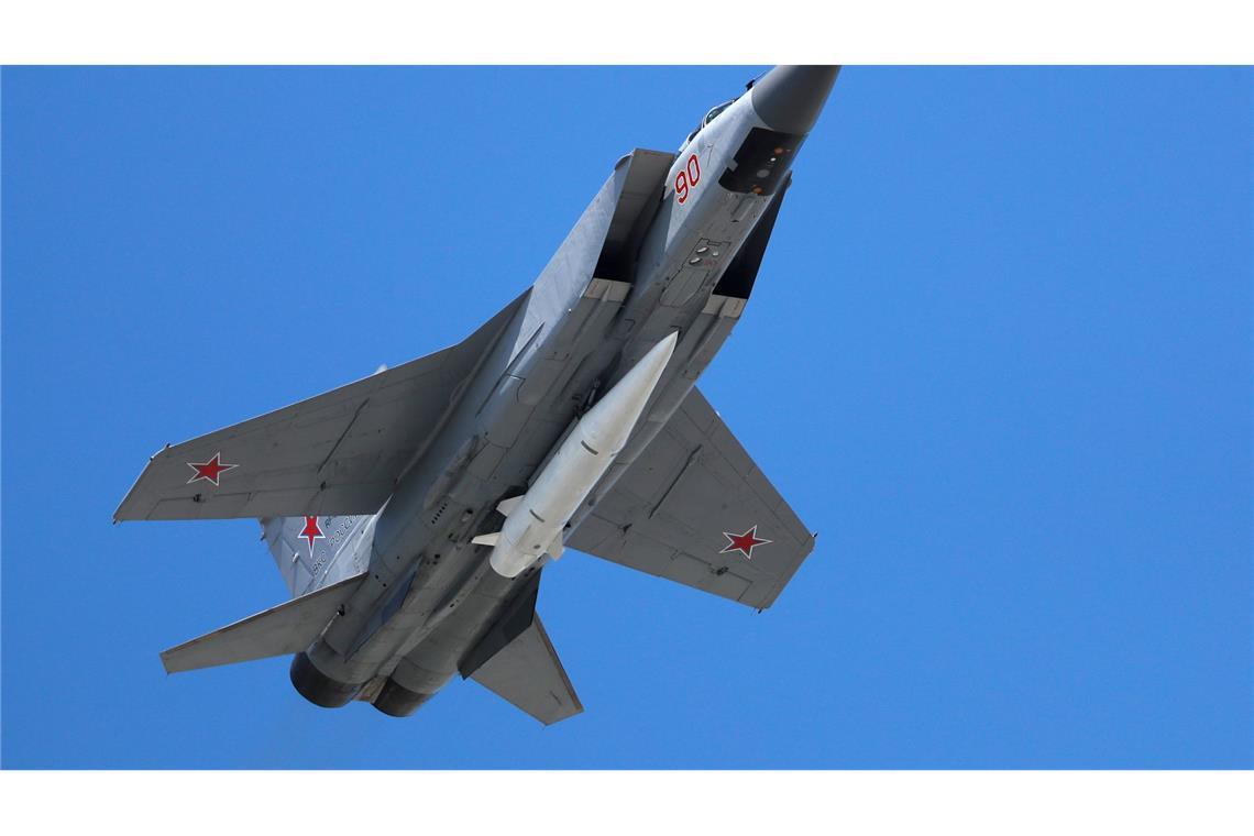 Russische Jets: Spannungen im Luftraum über dem Baltikum Russischer Kampfjet MiG-31