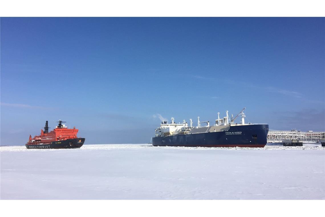 EU-Gipfel beginnt mit Beschluss für Russland-Sanktionen Russisches LNG soll früher als geplant nicht mehr in die EU importiert werden dürfen. (Archivbild)