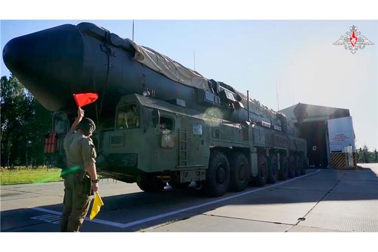 Russland hat eine Atom-Rakete Jars getestet. (Archivbild)