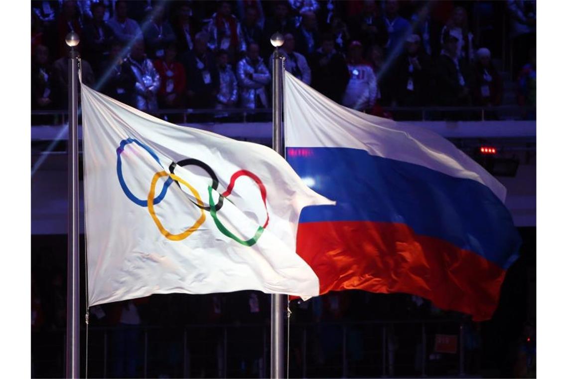 Russland wird für zwei Jahre von Olympia ausgeschlossen. Foto: Hannibal Hanschke/EPA FILE/dpa