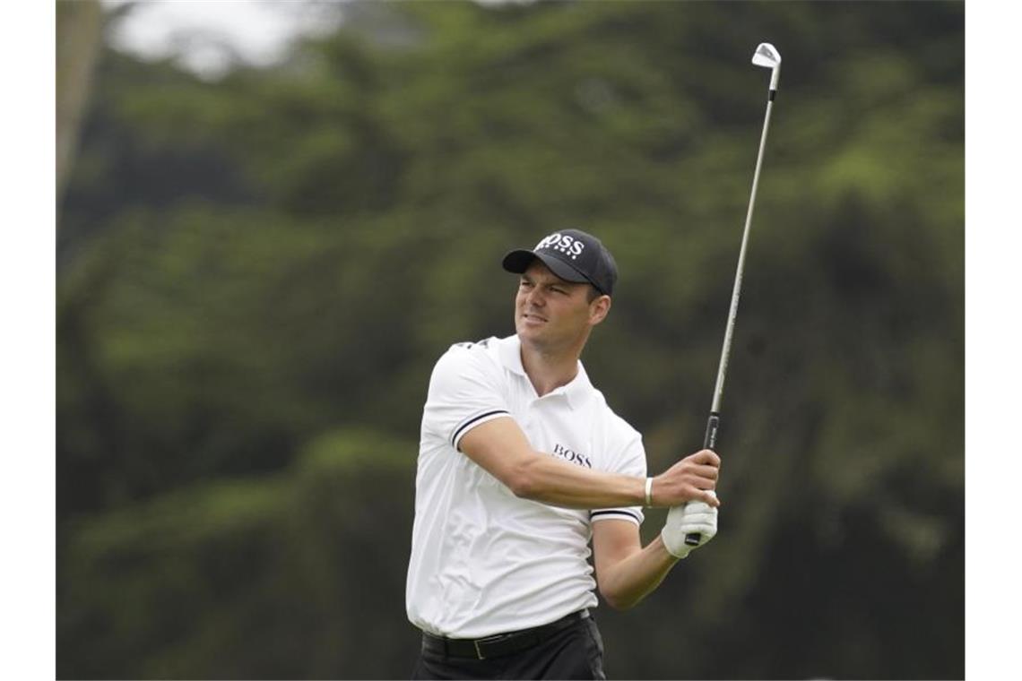 Kaymer fällt bei Golf-Finale in Dubai zurück Rutschte aus der Top Ten: Martin Kaymer. Foto: Jeff Chiu/AP/dpa