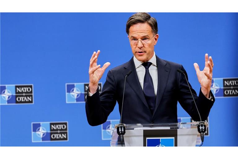Rutte: "Putin muss wissen, dass ein Atomkrieg niemals gewonnen werden kann und niemals geführt werden darf." (Archivbild)