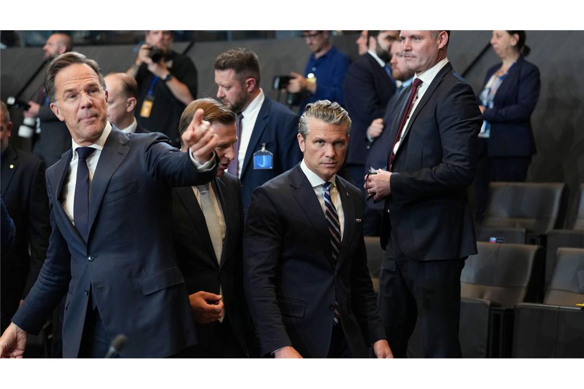Rutte sprach von der Nato 3.0.
