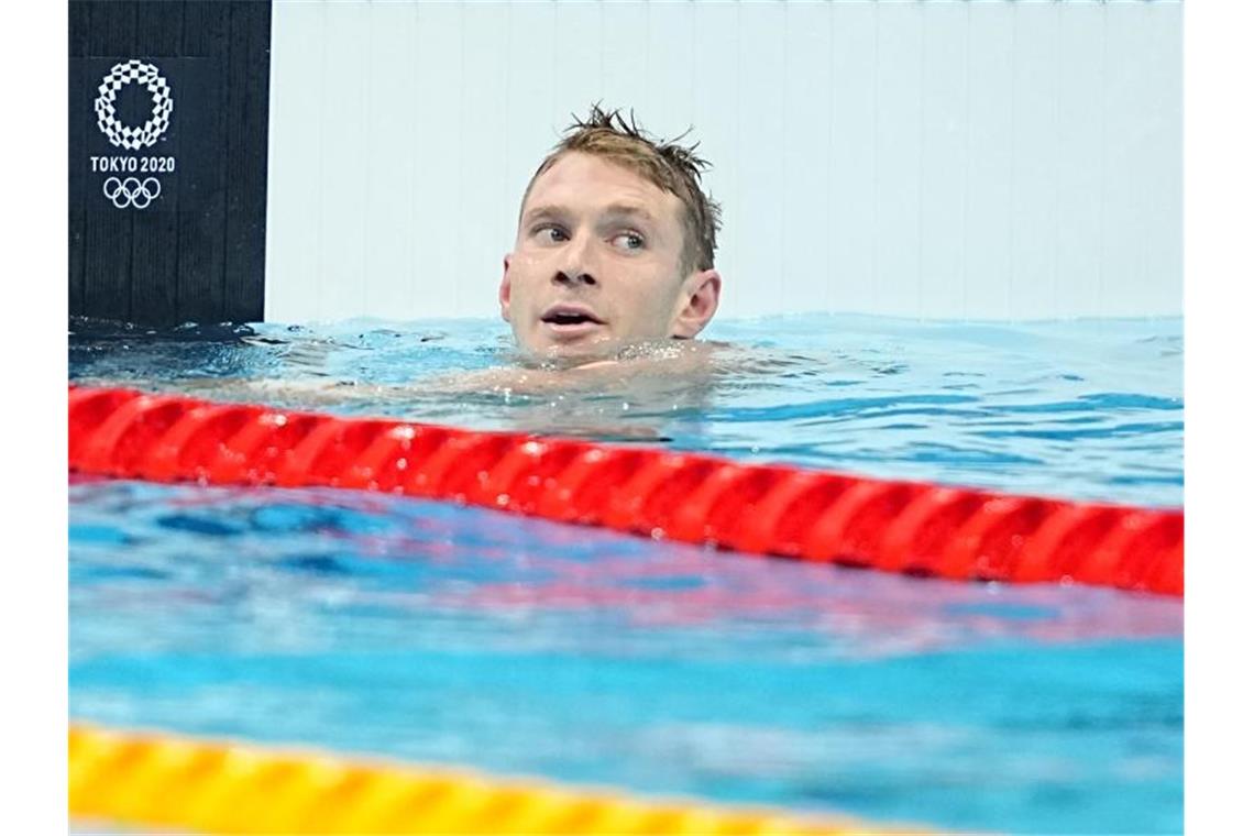 US-Schwimmer Murphy: Rennen „wahrscheinlich nicht sauber“ Ryan Murphy glaubt nicht an einen sauberen Wettkampf. Foto: Michael Kappeler/dpa