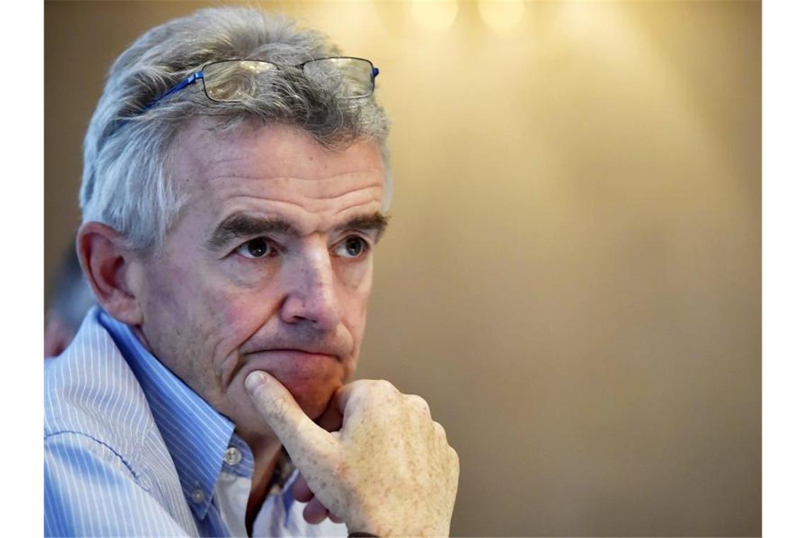 Ryanair-Chef Michael O'Leary hat die geplante 14-tägige Quarantäne für Flugreisende nach Großbritannien als „idiotische Maßnahme“ bezeichnet. Foto: Hannah Mckay/epa/dpa