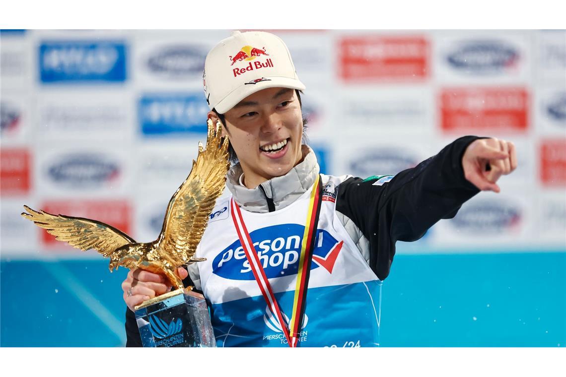 Ryoyu Kobayashi weiß, wie man die Tournee gewinnt. (Archivbild)