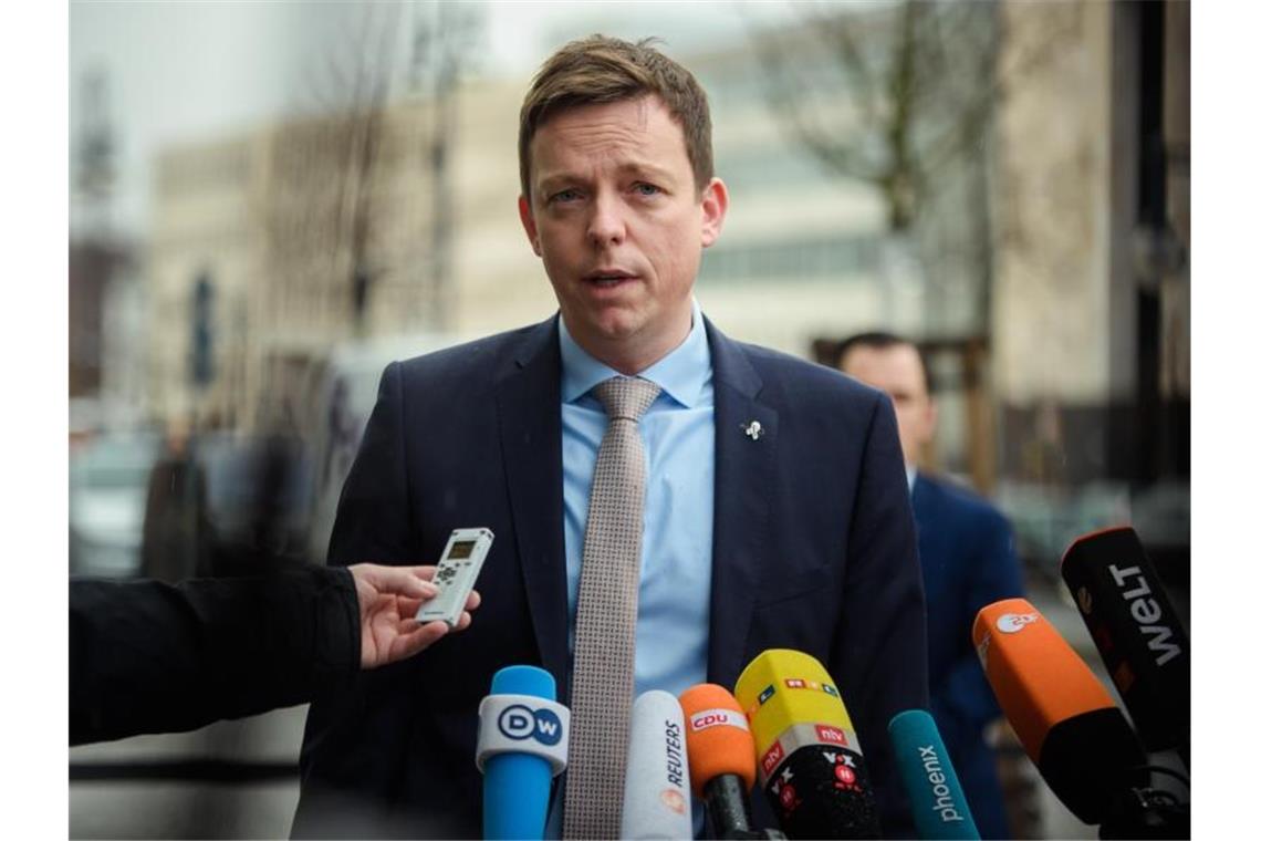 Saarlands Ministerpräsident Tobias Hans (CDU) kritisiert die Werteunion. Foto: Gregor Fischer/dpa