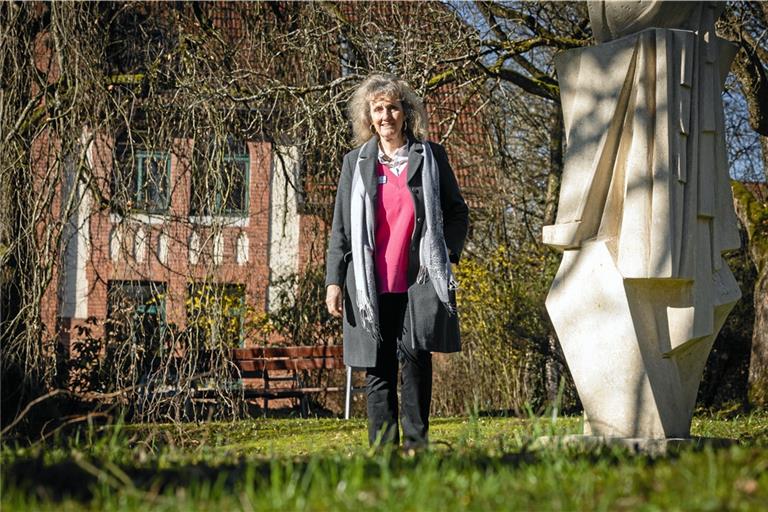 Sabine Schneider hat beruflich und privat mit Demenzpatienten zu tun und kennt somit beide Seiten. Foto: Alexander Becher