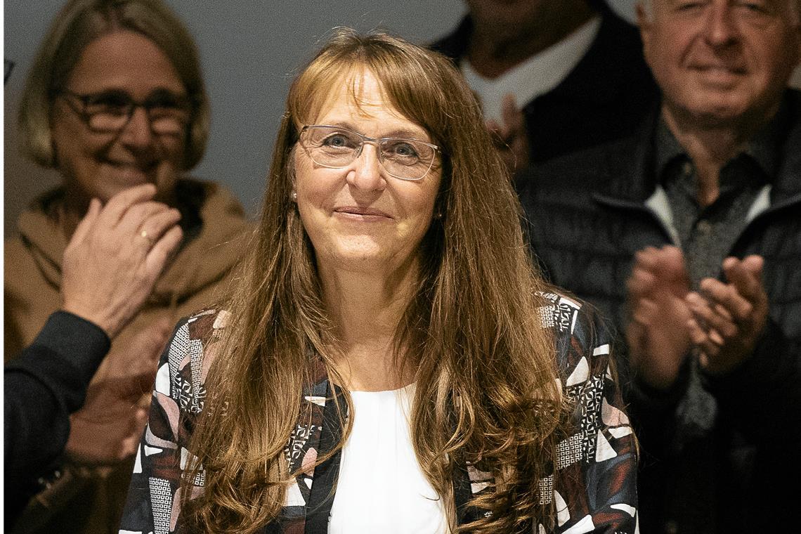 Sabine Welte-Hauff hat die Stichwahl am Sonntag für sich entschieden. Foto: Alexander Becher