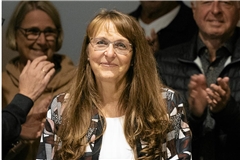 Sabine Welte-Hauff hat die Stichwahl am Sonntag für sich entschieden. Foto: Alexander Becher