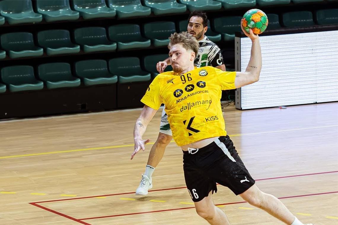 Sacha Koltes geht ab der nächsten Saison für den HCOB auf Torejagd. Foto: Frédéric Bocquenet