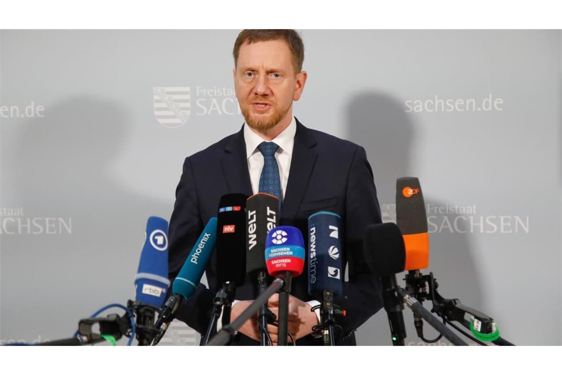 Sachsens Ministerpräsident Michael Kretschmer (CDU)