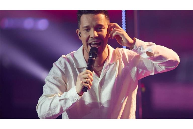 Sänger Nico Santos.