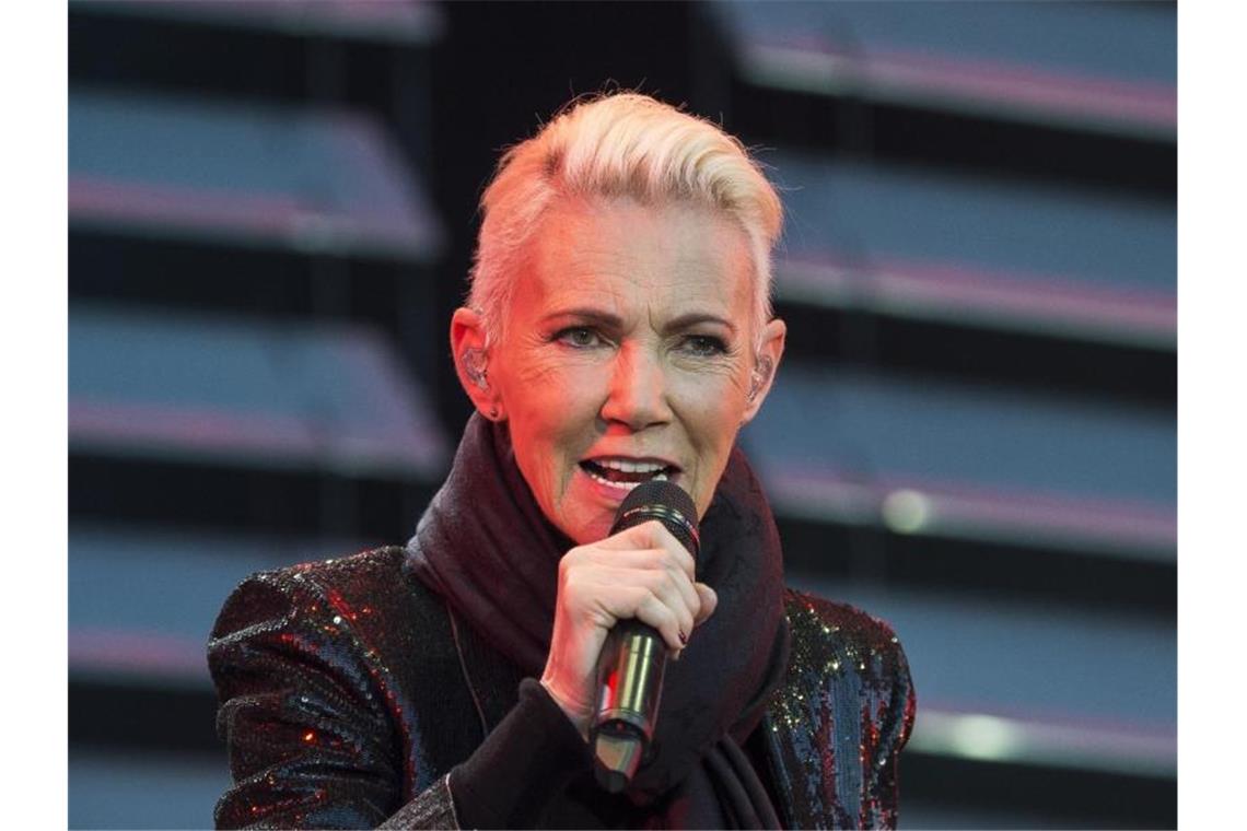 Sängerin Marie Fredriksson vom schwedischen Popduo Roxette starb im Alter von 61 Jahren. Foto: Suvad Mrkonjic/TT NEWS AGENCY/AP/dpa