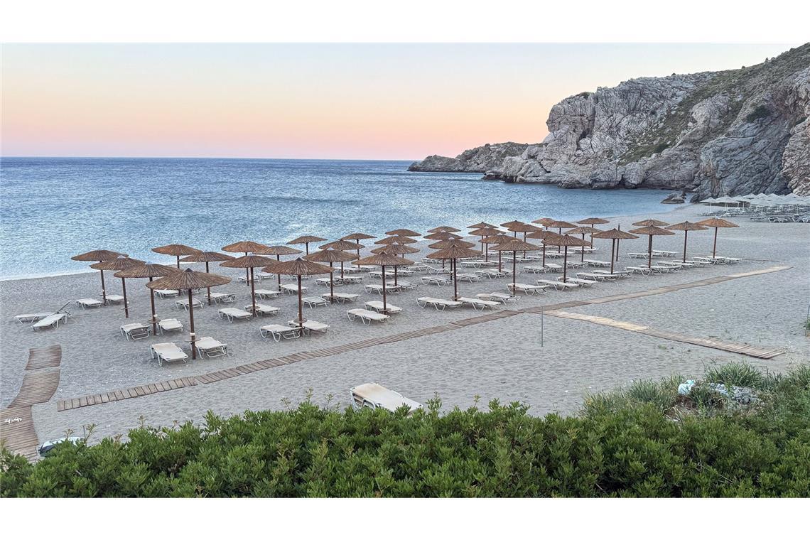Sahara-Staub und starker Regen haben am Mittwoch den Flugverkehr auf die griechische Ferieninsel Kreta beeinträchtigt (Symbolfoto).