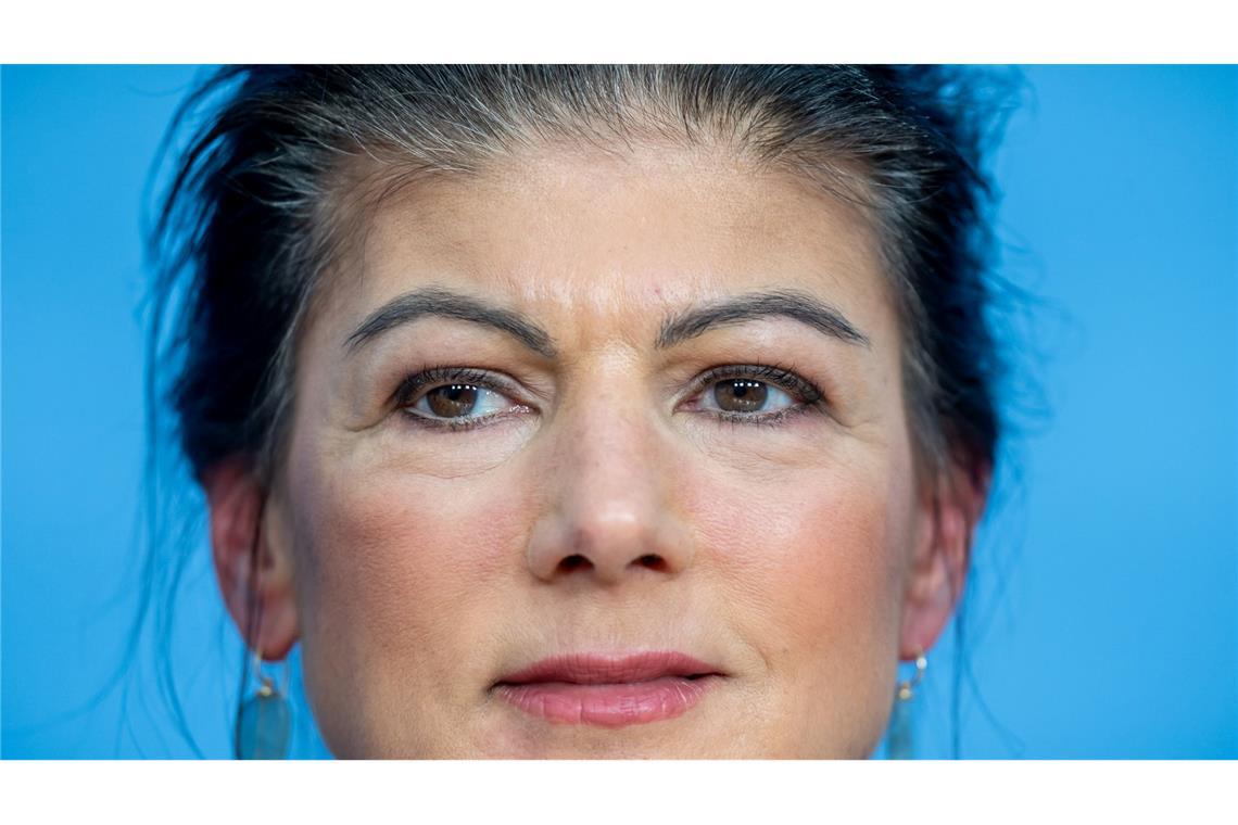 Sahra Wagenknecht gibt den Vorsitz des BSW ab.